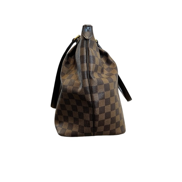Louis Vuitton Damier Ebene Westminster GM Coated Canvas Leather Trim Tote Bag - Picture 4 of 15